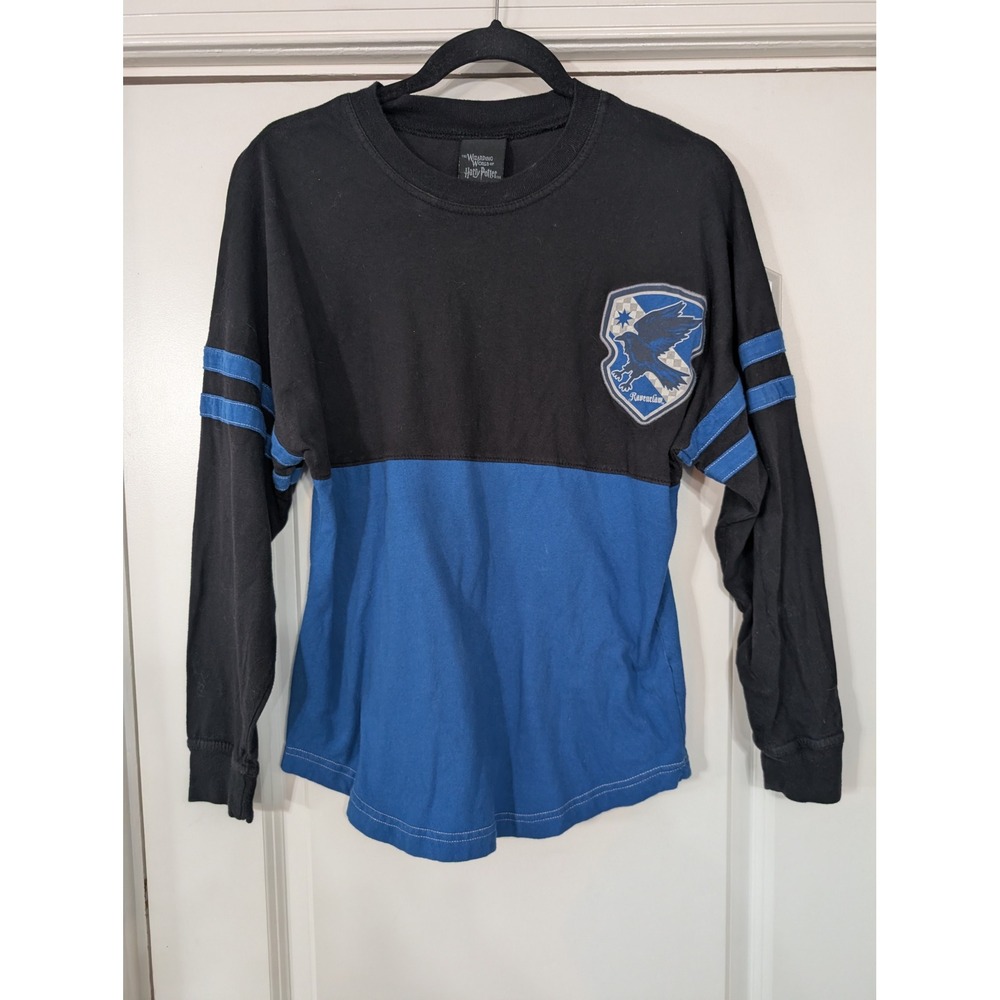 Wizarding World Harry Potter Ravenclaw Spirit Jersey Long Sleeve Shirt Womens XS